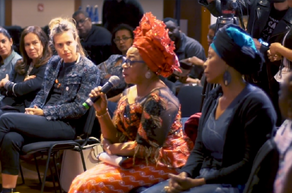 The Milkmaid movie special screening at the United Nations, a movie by Desmond Ovbiagele